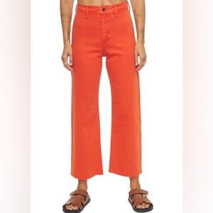 pistola PENNY CROP JEAN - BLOOD ORANGE
